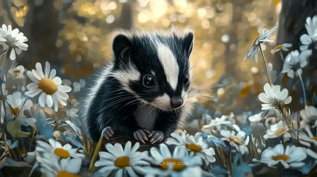 The Enchanting World of Baby Skunks