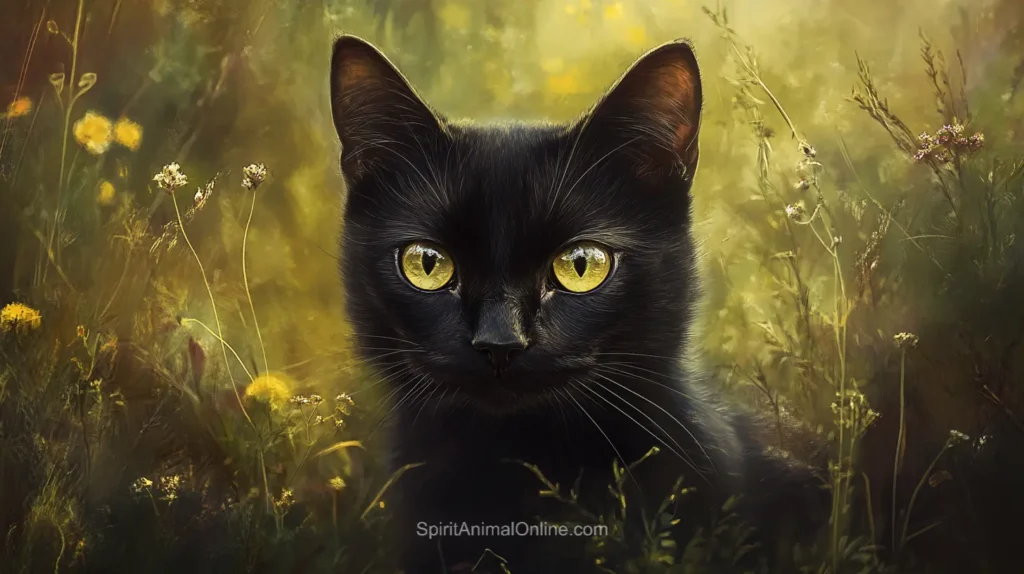 Black Cat as a Spirit Guide