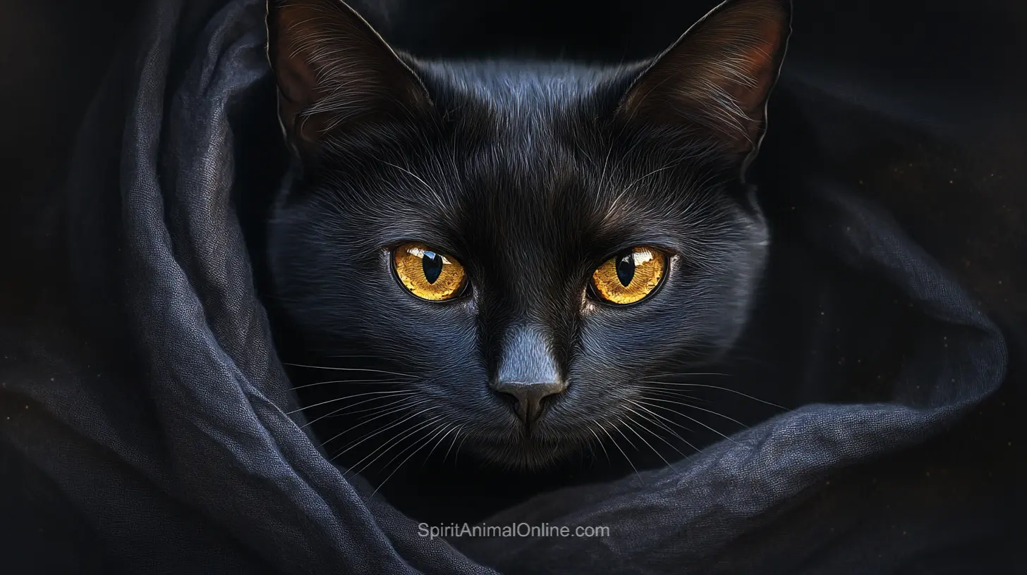 Spirit Animal Black Cat