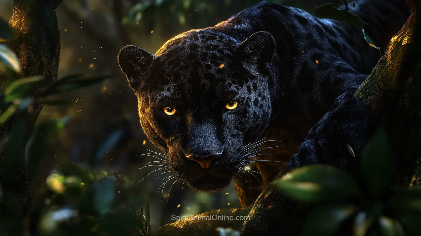 Spirit Animal Black Jaguar