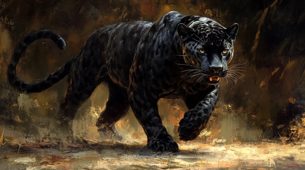 Spirit Animal Black Jaguar