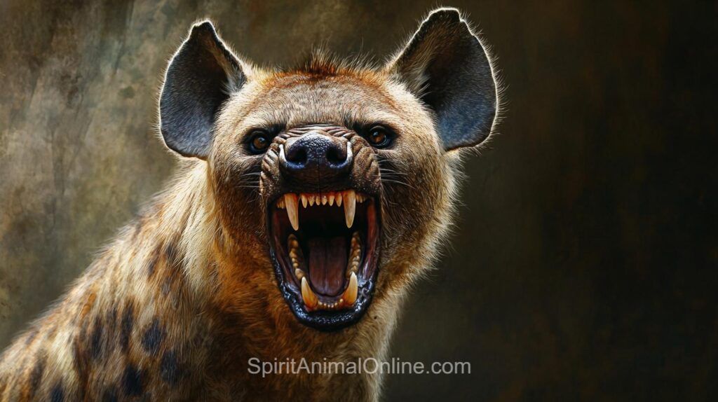 Laughing Hyena as a Spirit Animal