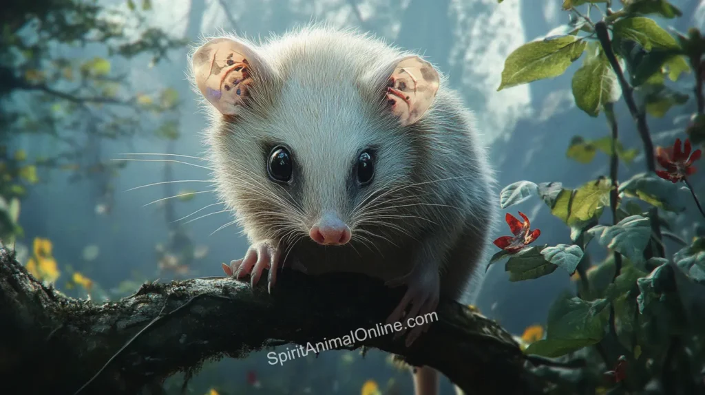 Spirit Animal Opossum