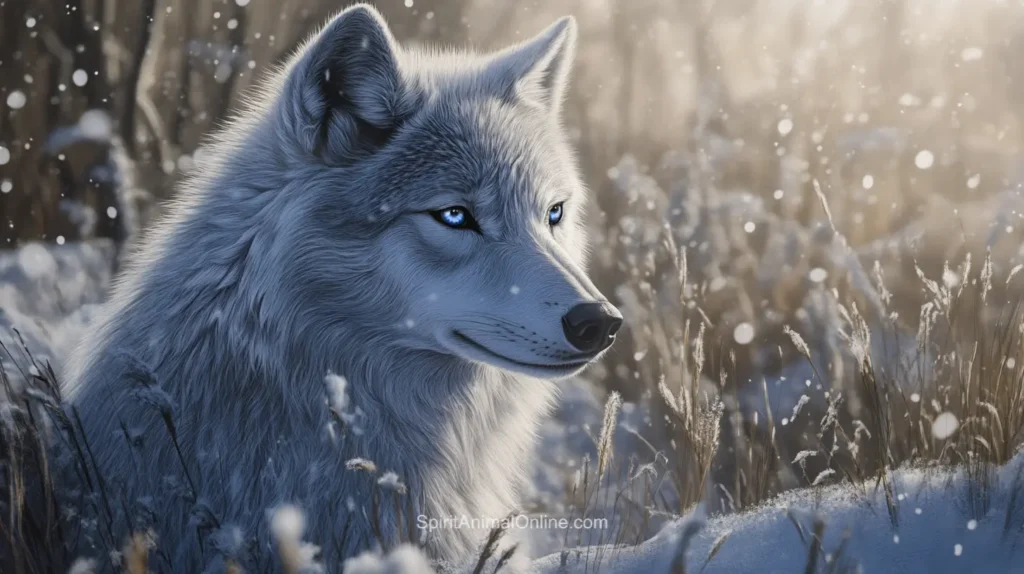 Symbolism of the Snow Wolf