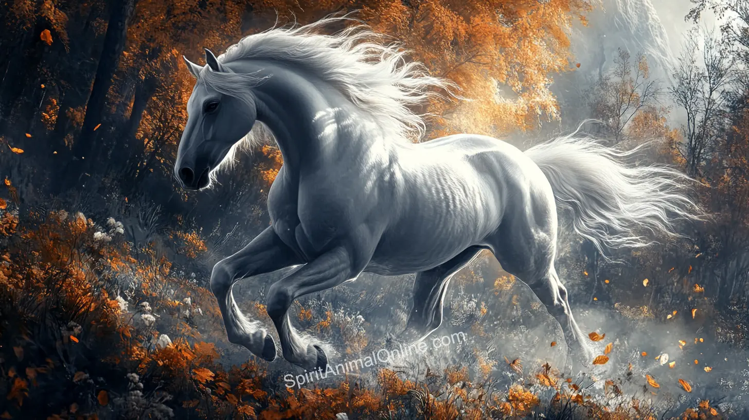 Spirit Animal White Horse