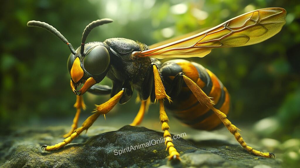 Laser Focus and Concentration: The Wasp's Precision