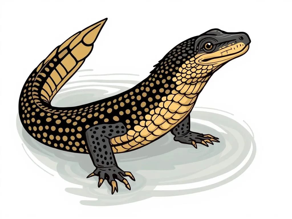 Asian Water Monitor Symbolism: Unlocking the Mysteries of this Powerful Reptile