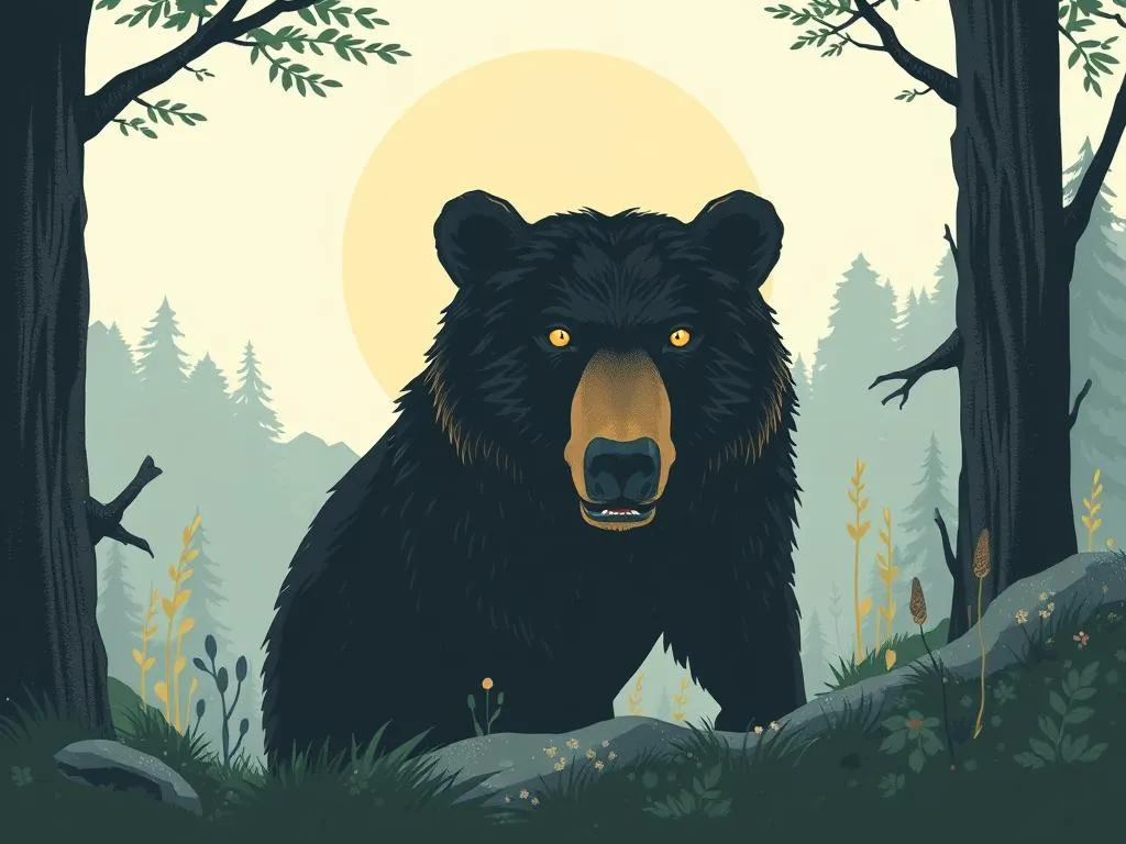 Asiatic Black Bear Symbolism: A Powerful Spirit Guide for Transformation