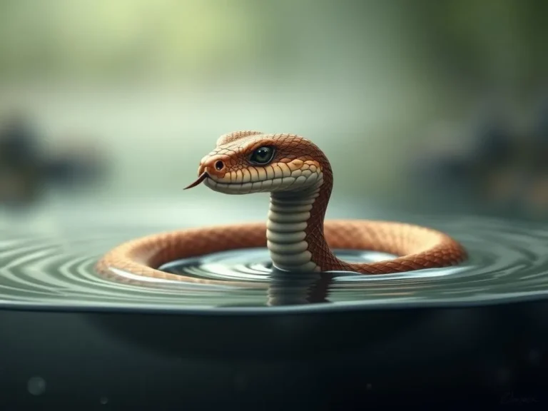 Brown Water Snake Symbolism: Uncovering the Spiritual Significance