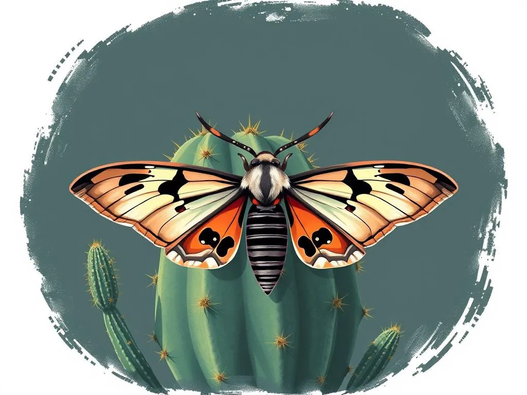 Cactus Moth Symbolism: Resilience, Adaptability, and the Power of Transformation