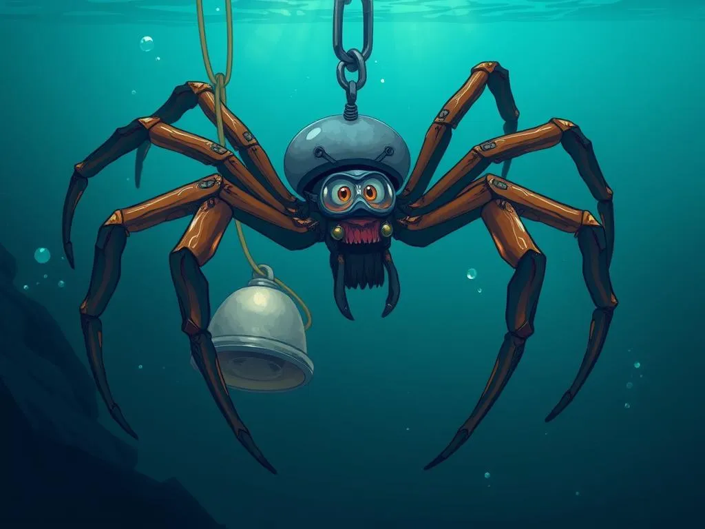 Diving Bell Spider Water Spider Symbolism: Exploring the Depths of Spiritual Significance