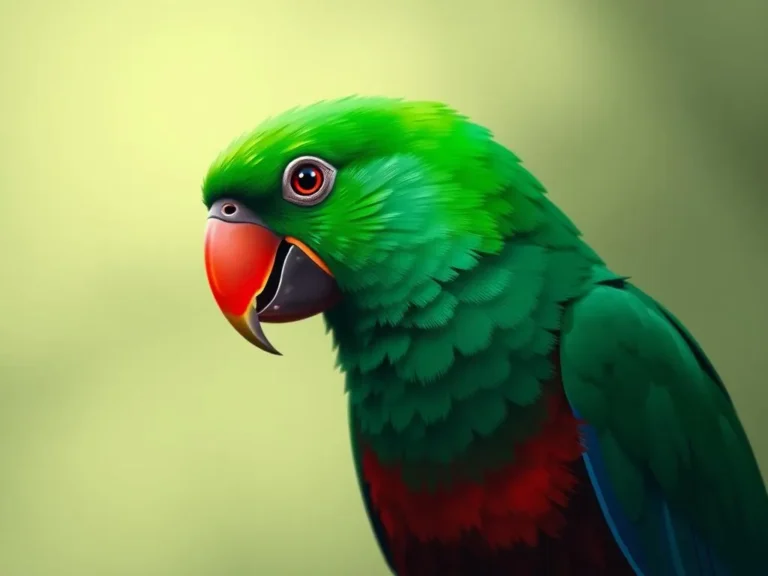 Eclectus Parrot Symbolism: Exploring the Vibrant Spirit Animal