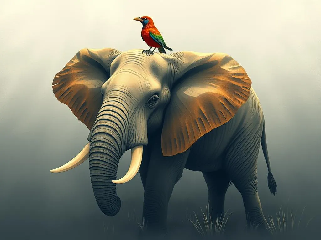 Elephant Bird Symbolism: Uncovering the Profound Meaning of this Enigmatic Creature