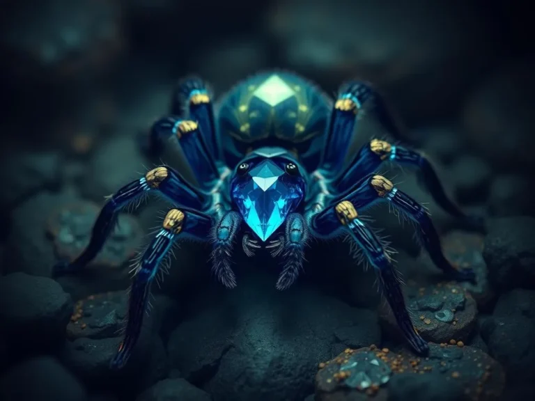 Gooty Sapphire Tarantula Symbolism Meaning: A Captivating Exploration of Nature’s Enigma