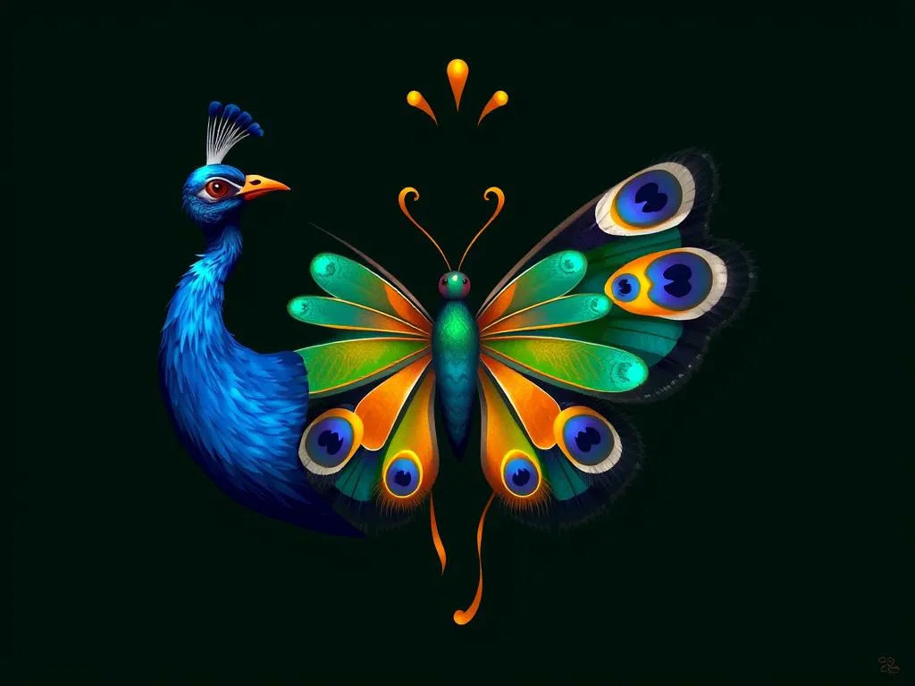 Peacock Butterfly Symbolism: Uncovering the Spiritual Significance