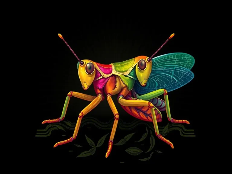 Rainbow Grasshopper Dactylotum Symbolism: Unveiling the Mysteries of Nature’s Vibrant Creatures