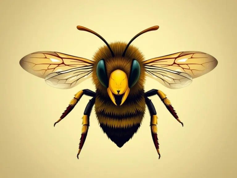 Yellow Faced Bee Symbolism: Uncovering the Spiritual Significance